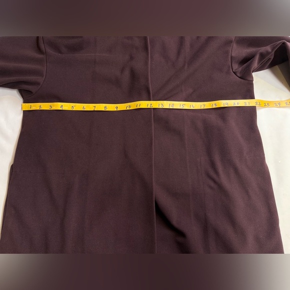 PROLOGUE  Women's eggplant/rich brown tie waist trench size XS - Picture 15 of 15